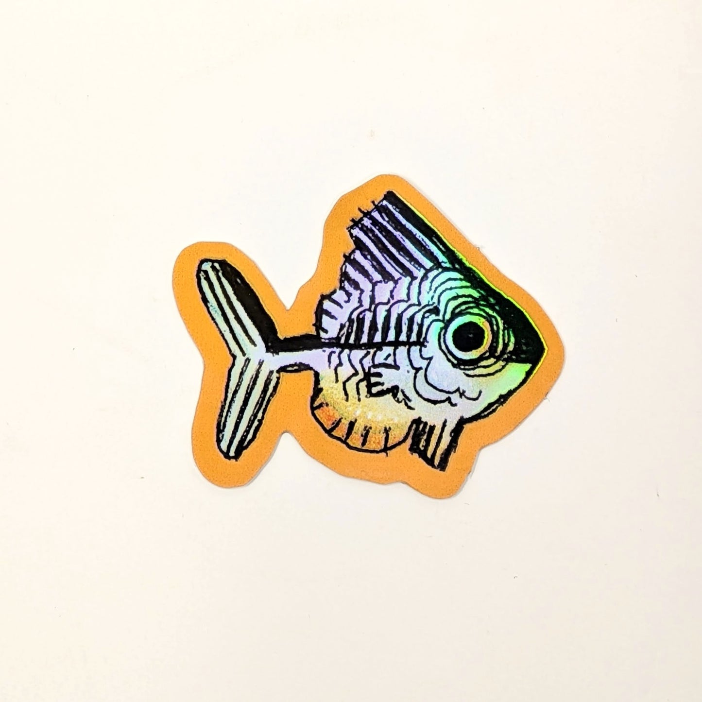 Silver Dollar Holo Stickers
