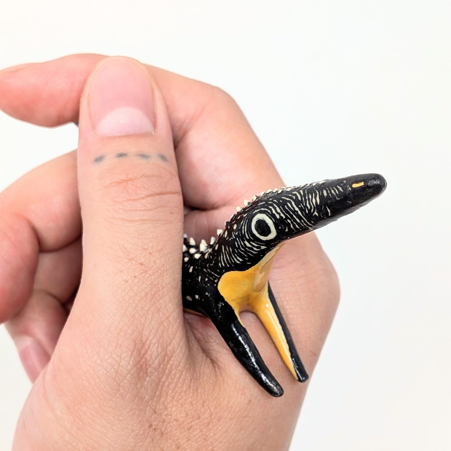 Spikey Lizard Beast Ceramic Scupture
