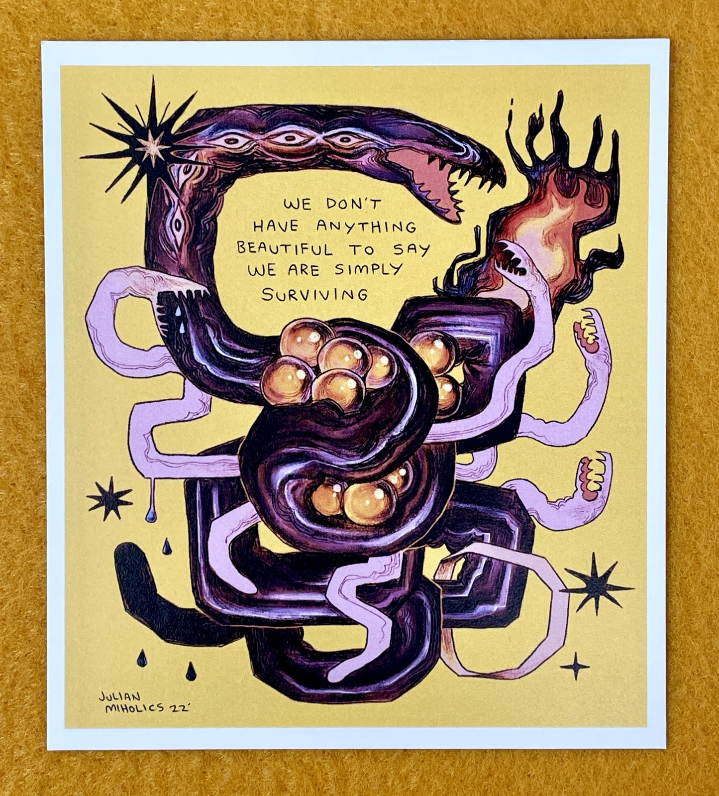 Living in the Aftermath Mini Print