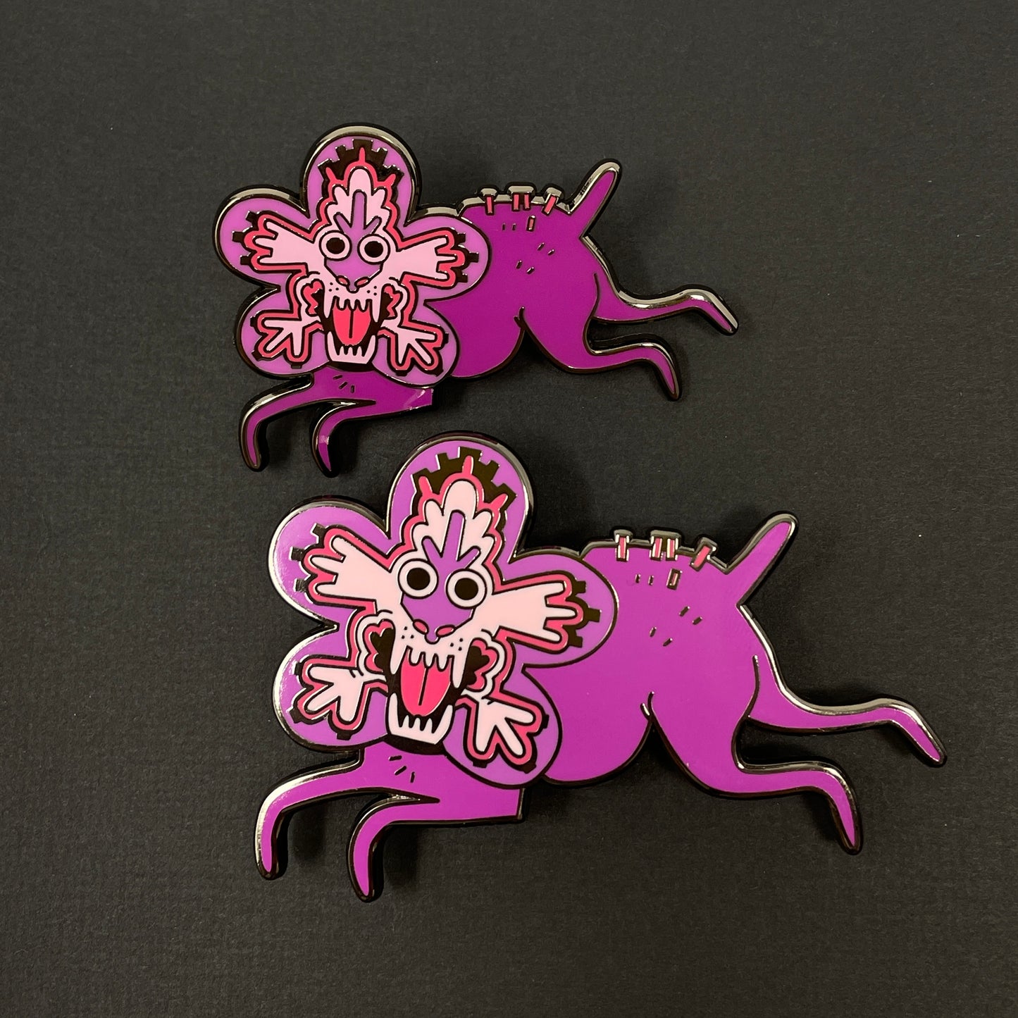 Flowerbeast Enamel Pin