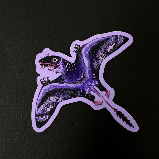 Non-Pterodactlyloid Pterosaur Sticker