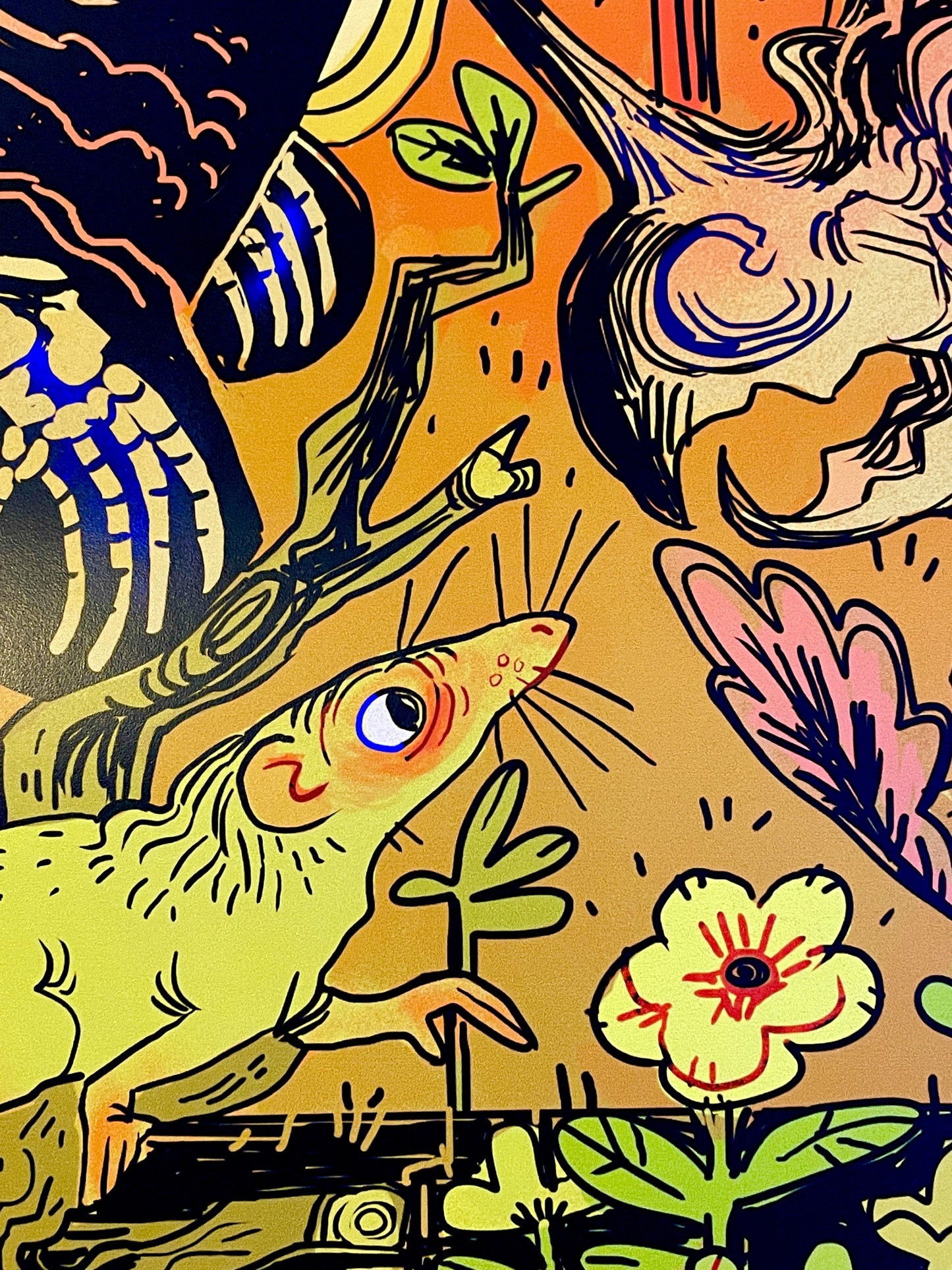 With Death Comes Life - K-Pg Extinction Event Poster