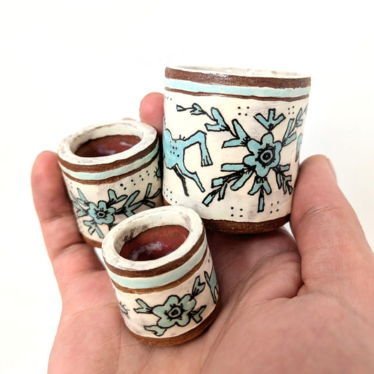Ceramic Trinket Set of 3