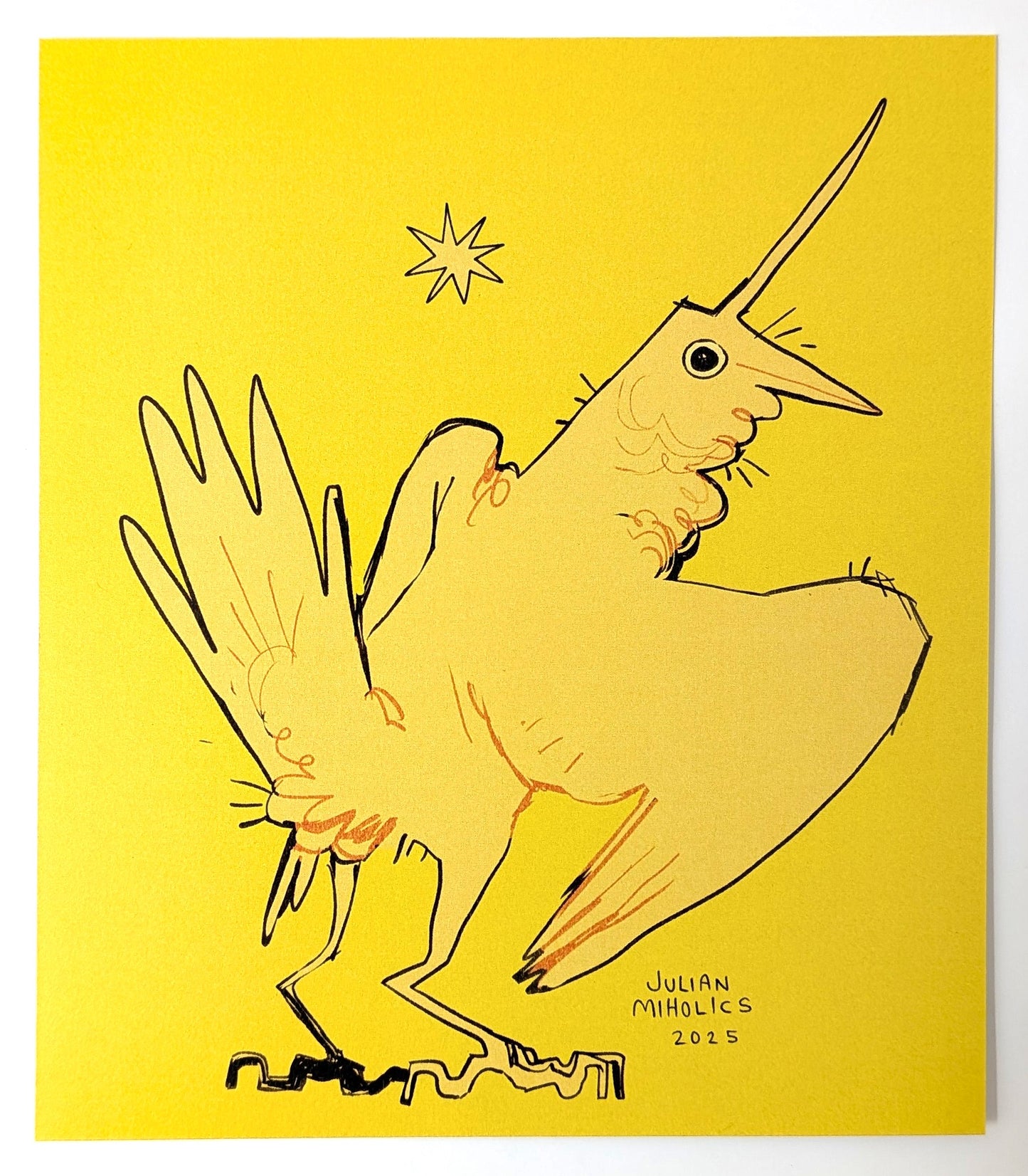 Unicorn Bird Art Prints