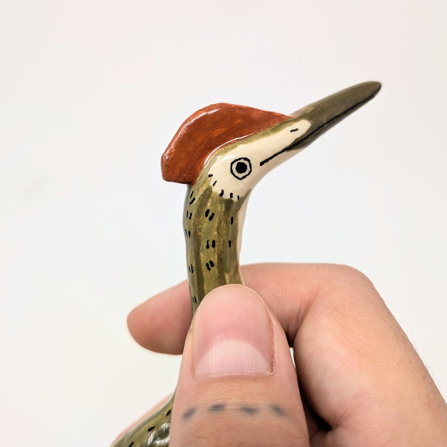 Azhdarchid Pterosaur Ceramic Sculpture