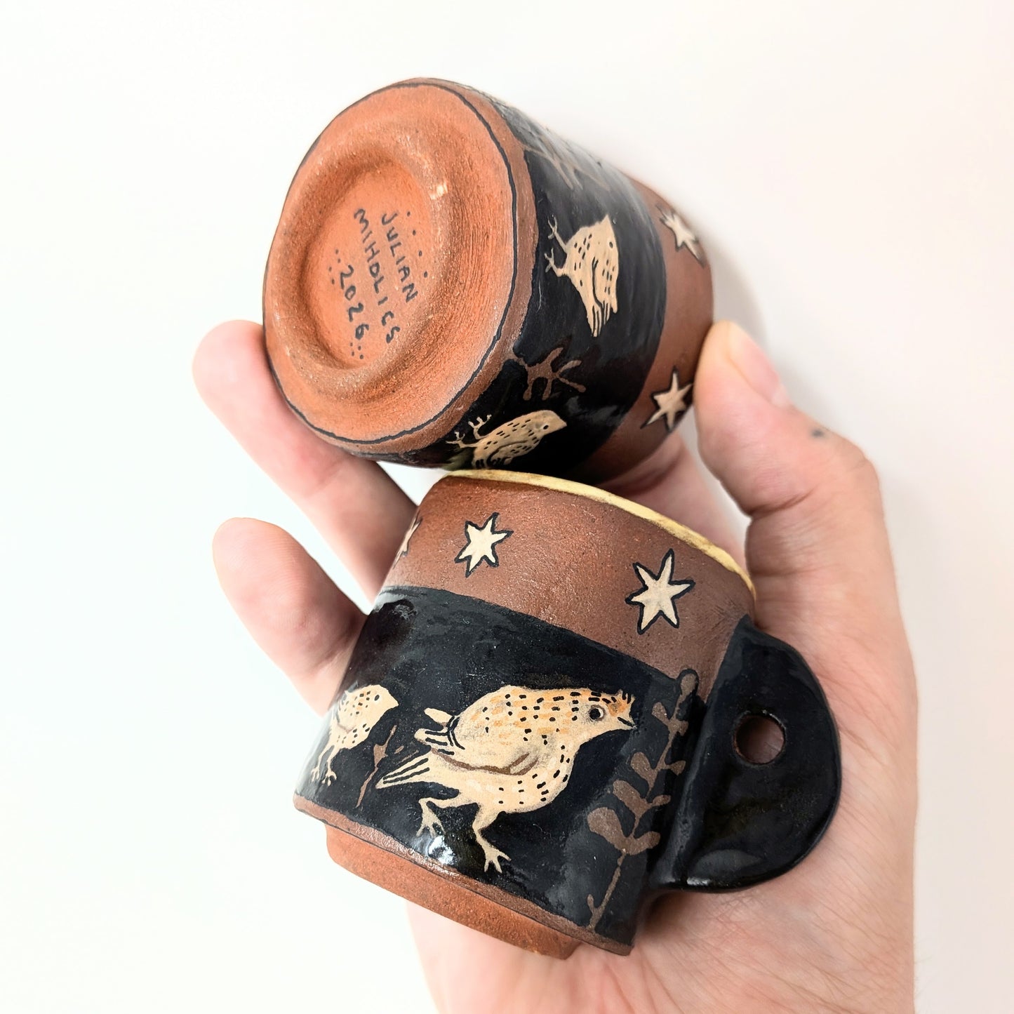 Quail Parade Espresso Cups
