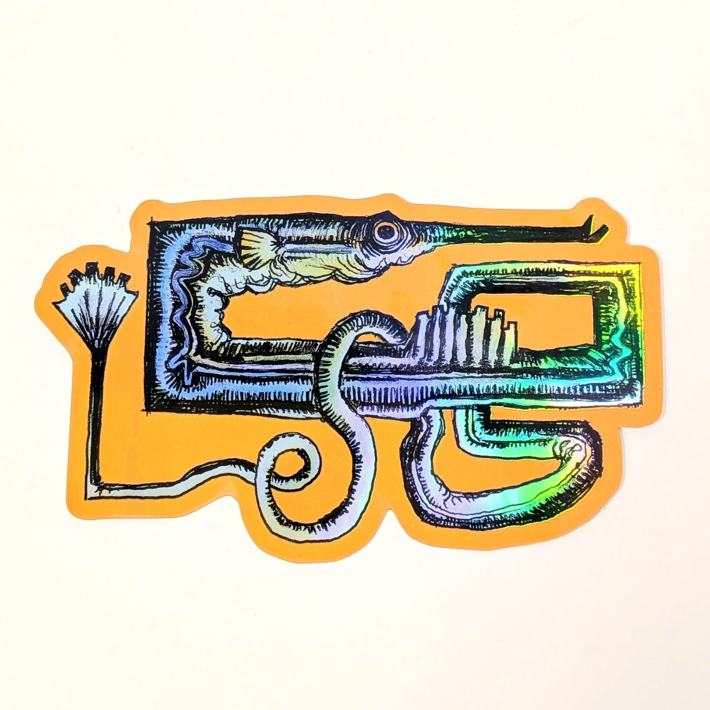 Pipefish Holo Sticker