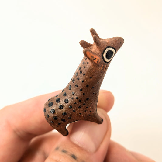 Ceramic Blushing Tiny Beast