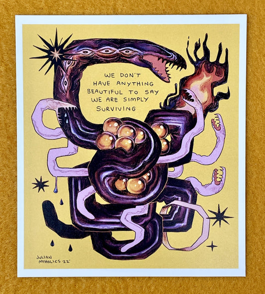 Living in the Aftermath Mini Print