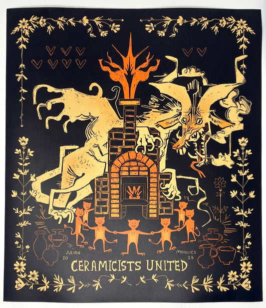 Ceramicists United Print