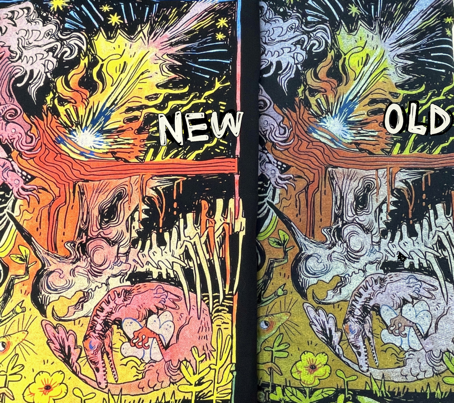 Sweatshirt - With Death Comes Life - K-Pg Extinction Event