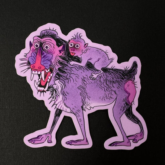 Mandrill Sticker
