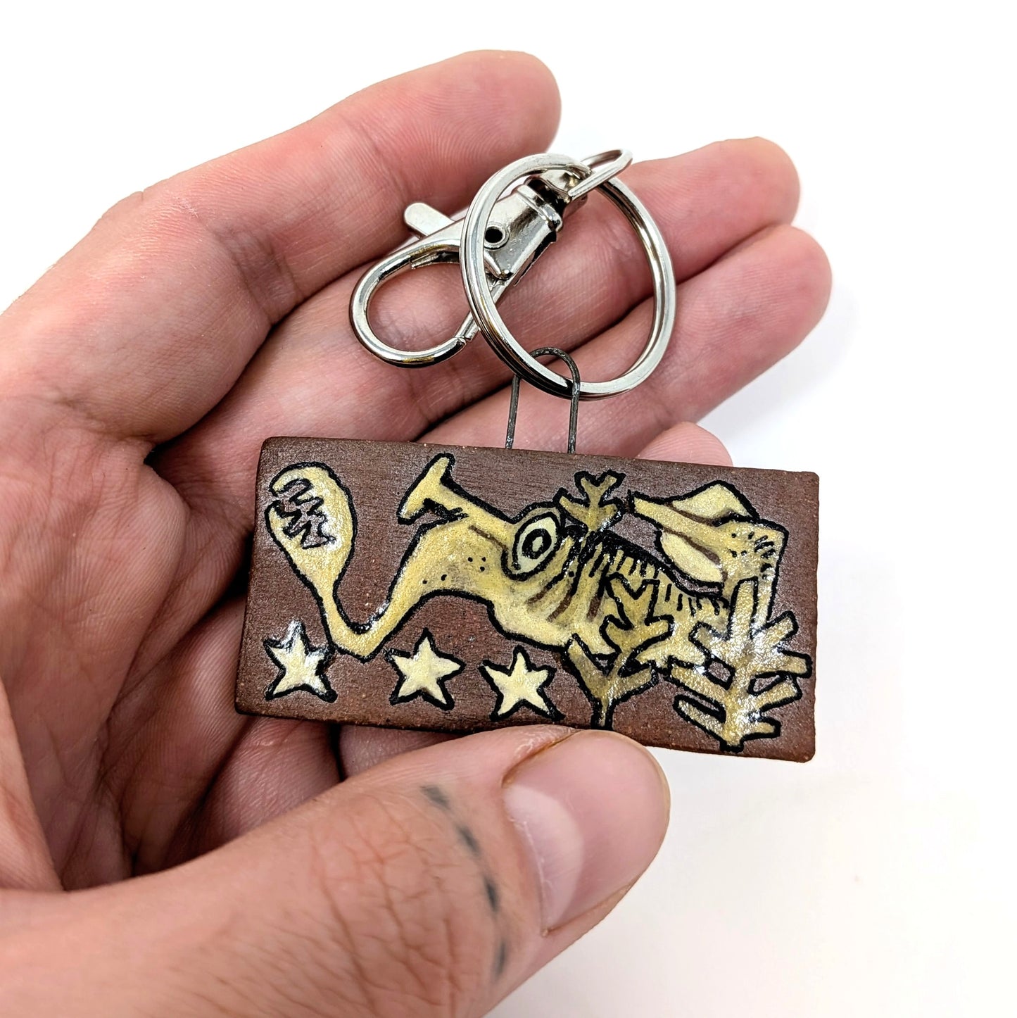 Tully Monster Ceramic Charm