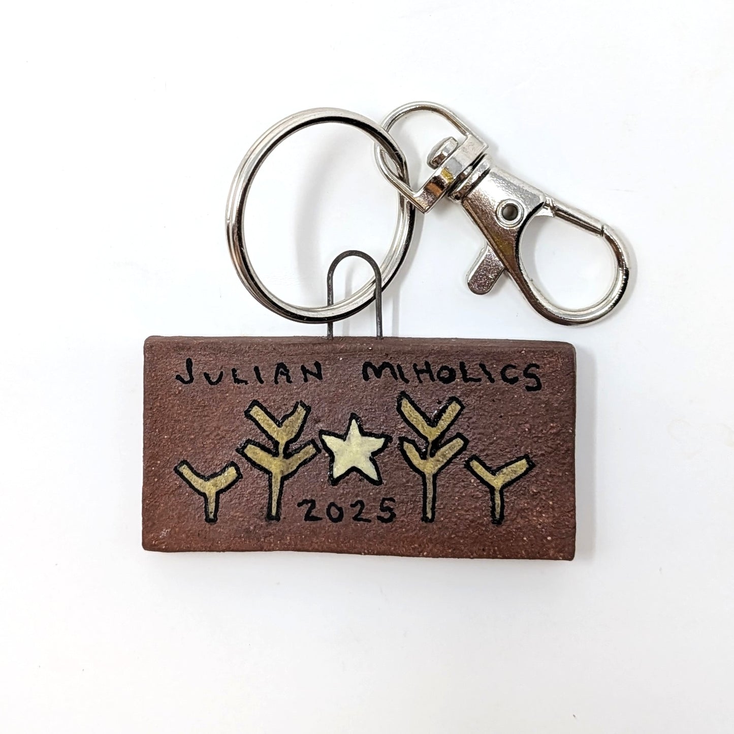 Tully Monster Ceramic Charm