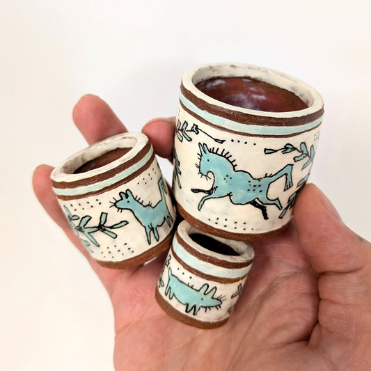 Ceramic Trinket Set of 3