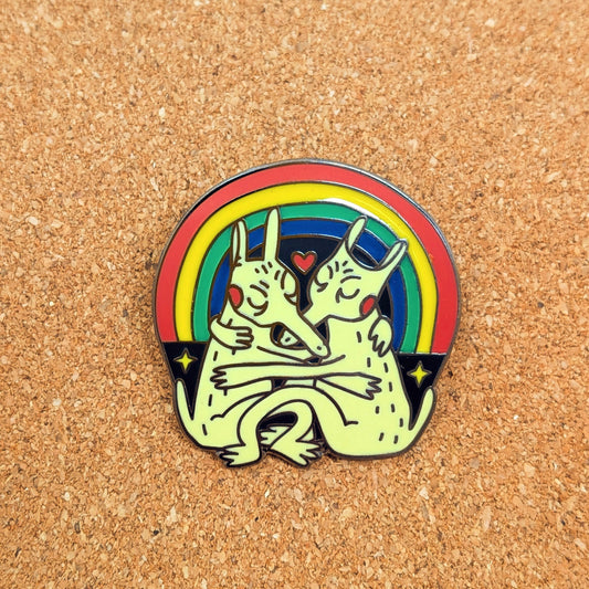 Lovers Enamel Pin