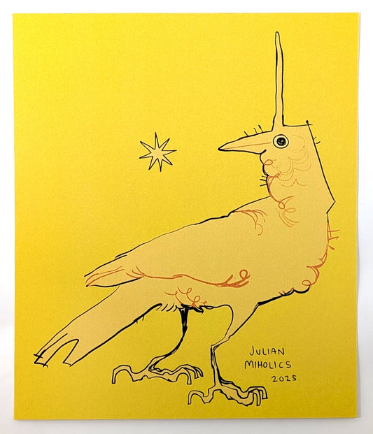 Unicorn Bird Art Prints
