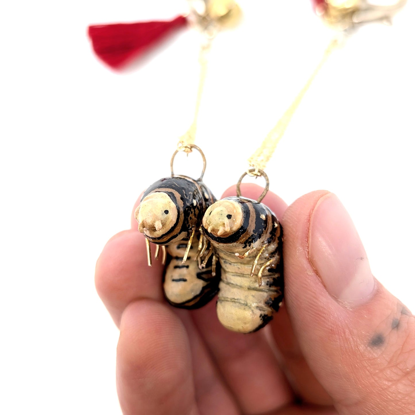 Ceramic Grub Effigies