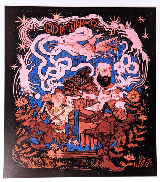 God of War Art Print