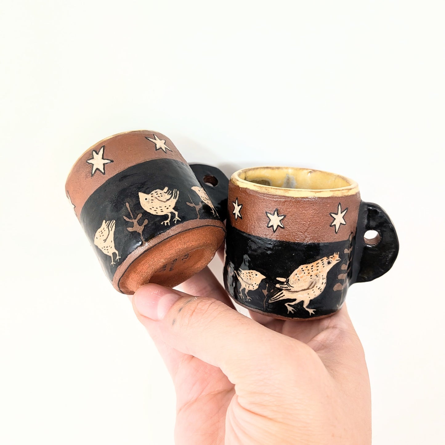 Quail Parade Espresso Cups